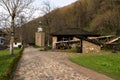 ETARA, GABROVO, BULGARIA- MARCH 27, 2016: Architectural Ethnographic Complex Etara near town of Gabrovo, Bulgaria