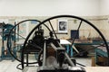 Etching press in etching studio