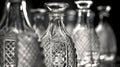 etchings clear bottles Royalty Free Stock Photo