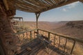On the Etendeka Plateau with view of the Klip River valley, Grootberg, Namibia, Africa