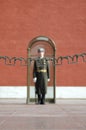 Eternal fire guard. Moscow, Russia Royalty Free Stock Photo