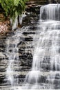 Eternal Flame Falls in Shale Creek Preserve Royalty Free Stock Photo