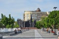 Eternal Flame memorial on Victory Square in Voronezh