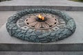 Eternal flame in Monument to Unknown Soldier in Kiev