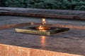 Eternal flame in Mykolaiv, Ukraine