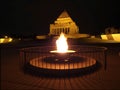 Eternal Flame at Shrine of Remembrance