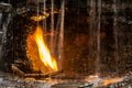 Eternal Flame Waterfall in New York Royalty Free Stock Photo