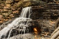 Eternal Flame Waterfall in New York Royalty Free Stock Photo