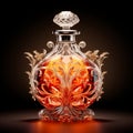 Eternal Flames Perfume Bottle Royalty Free Stock Photo