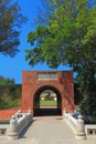 Eternal Golden Castle in Tainan City, Taiwan Royalty Free Stock Photo