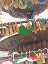 Eternal Love Fountain - Sights in Gramado Royalty Free Stock Photo