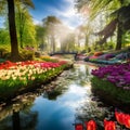 Eternal Spring: Stroll through a Surreal Floral Paradise at Keukenhof Gardens