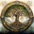 the eternal yggdrasil: a glimpse into norse mythology, Generative AI