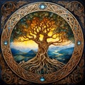 the eternal yggdrasil: a glimpse into norse mythology, Generative AI