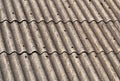 Eternit roof Royalty Free Stock Photo