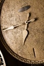 Eternity (retro clock) Royalty Free Stock Photo