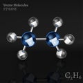 Ethane Molecule Image