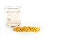 Ethanol with corn Royalty Free Stock Photo
