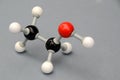 Ethanol molecule model
