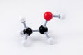 Ethanol Molecule Structure (C2H6O)