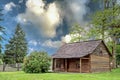 Historic Jackson House Log Cabin in Washington State