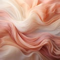 Ethereal Abstractions: A Stunning Blend Of Pink And Beige Fabric