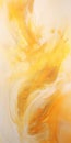 Ethereal Abstractions: A Whirlwind Of Yellow Brushstrokes