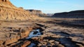 Ethereal Badlands: A Mesmerizing Desert Landscape Of Eroded Rock Formations