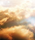 Ethereal clouds Royalty Free Stock Photo