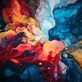 Ethereal Dreamscape: Vibrant Swirling Patterns in Abstract Mindscape Artwork