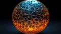 Ethereal Enigma: Macro Exploration of a Porous Sphere