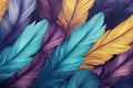 Ethereal Feathers: Abstract Pattern Texture Background, a Delicate Tapestry of Nature\'s Soft Elegance