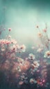 Ethereal Floral Background for Dreamlike Designs.