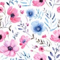 Ethereal floral background