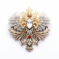 Ethereal Foliage Brooch - Inspired By Tsar - Detailed Design