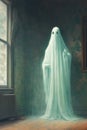 Ethereal ghost apparition