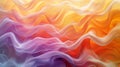 Ethereal Gradient Mesh with Amber Waves