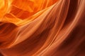 Ethereal Light Patterns in Antelope Canyon's Rock Formations. Generative ai Royalty Free Stock Photo