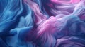 Ethereal Magenta Clouds. Generative AI