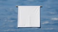 Ethereal Melchel Canvas Towel Hanging In The Sun Royalty Free Stock Photo