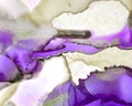 Ethereal Paint Texture. Alcohol Ink Wave