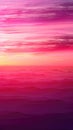 Ethereal Pink Clouds and Sky at Sunrise or Sunset. Background for Instagram Story, Banner Royalty Free Stock Photo