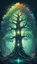 Binary Tree Guardian: A Mythical Masterpiece of Balance and Duality