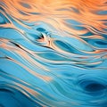 Ethereal Ripples - Abstract Art Piece