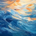 Ethereal Ripples - Abstract Art Piece