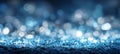 An Ethereal Scene of Dreamy Blue Lights and Shimmering Backgrounds, Creating Otherworldly Elegance Royalty Free Stock Photo
