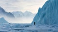 Ethereal Seascapes: A Documentary-style Photoshoot Of Glaciers And Polar Vortex