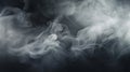 Ethereal Smoke and Clouds: Minimalistic and Clean Atmospheric Background AI Generated