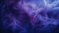 Ethereal Smoke-Like Patterns in Blue & Purple - Abstract Textured Background Royalty Free Stock Photo