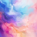 Ethereal Symphony: A Delicate Gradient Symphony of Ethereal Colors